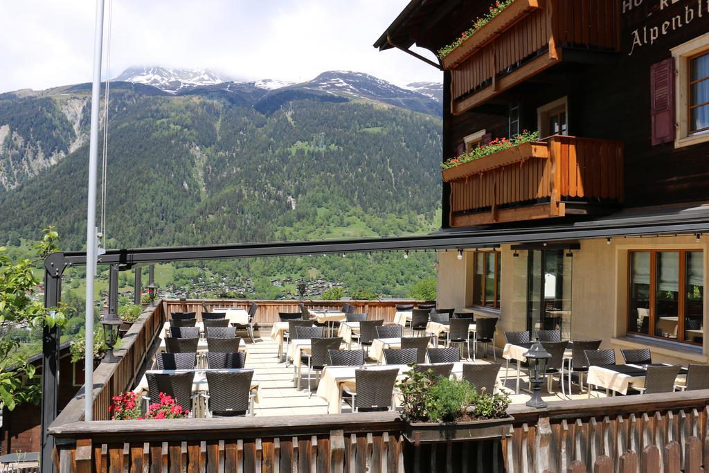 Hotel Restaurant Alpenblick Ernen Kültér fotó